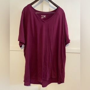 Purple short sleeve 24/26